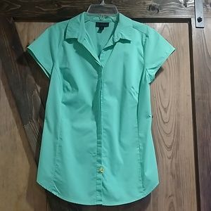 Mint Worthington Button Down Shirt Medium